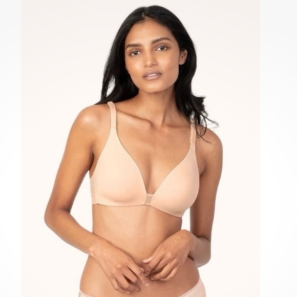 Lively "The Flex" No Wire Bra (Style 42670) Color Almond Size Small - Picture 1 of 11